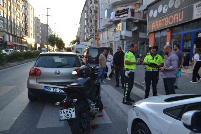Kazada Yaralanan Motosiklet Sürücüsünden Sitem: “Bizi De Adamdan Sayın”