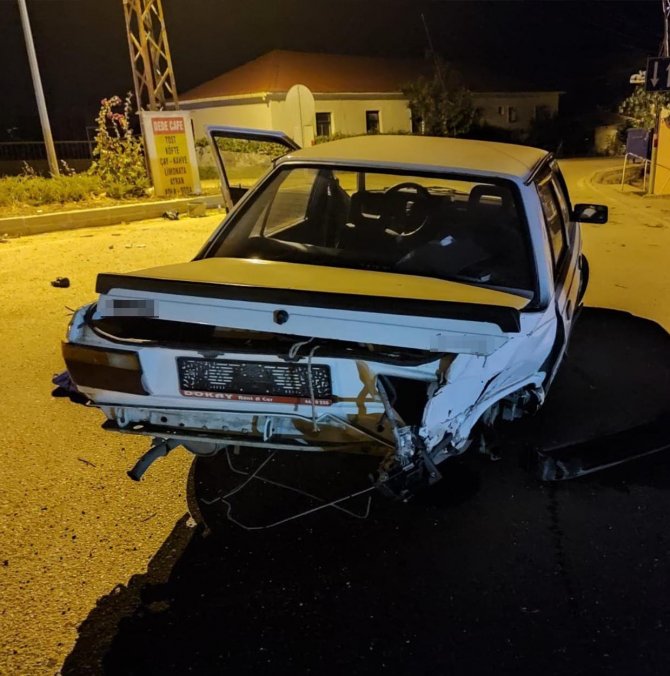 Malkara’da İki Otomobil Çarpıştı: 1 Yaralı