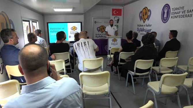 ’Restoran Ve Kafeler Dijitalleşiyor’ Projesi Doğrultusunda Gezici Tır Harekete Geçti