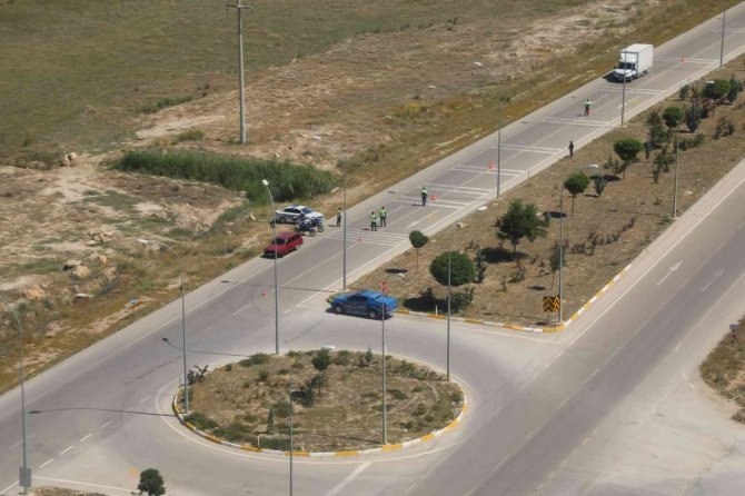 Vali Yiğitbaşı, Havadan Trafik Denetimine Katıldı