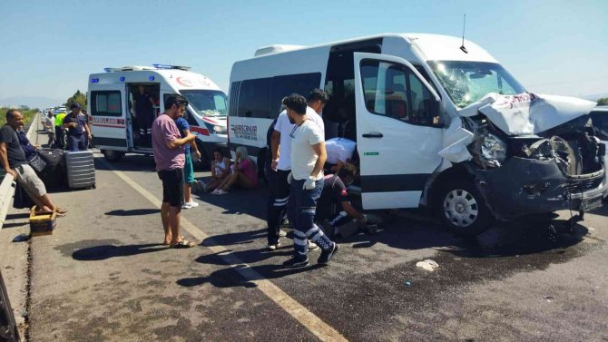 Aydın’da Trafik Kazası: 10 Yaralı
