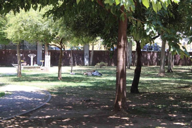 Parkta Serinlediler, Çöplerini Geride Bıraktılar