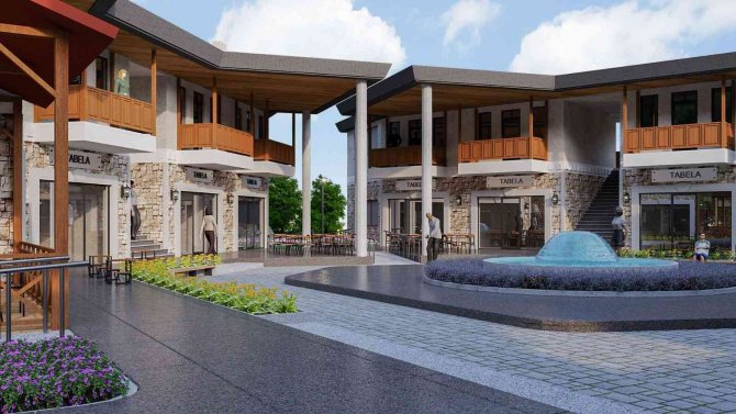 Kasaba Çarşı Ve Meydan Düzenleme Projesi Tanıtım Toplantısı Yapıldı