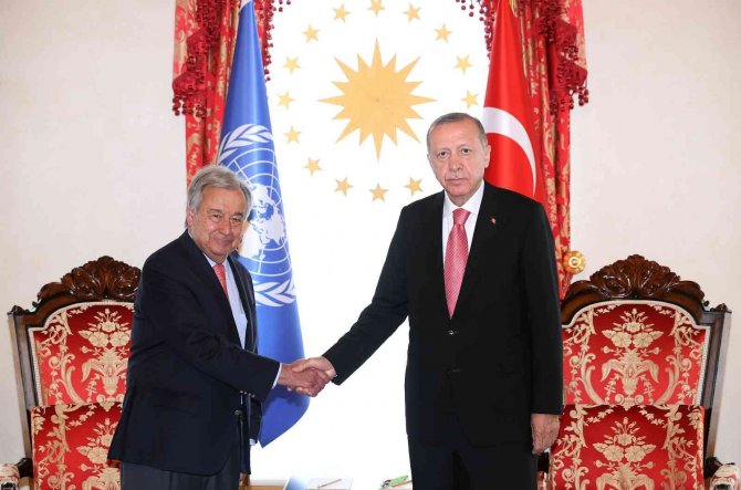 Bm Genel Sekreteri Guterres’ten Tarihi Anlaşmada Türkiye Ve Cumhurbaşkanı Erdoğan’a Teşekkür