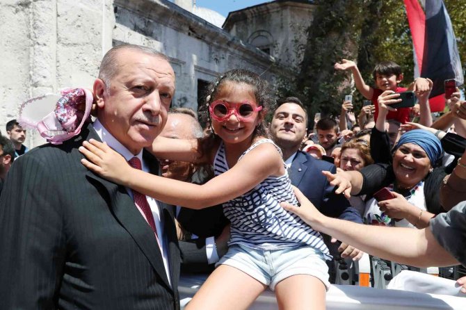 Cumhurbaşkanı Erdoğan: “Dolmabahçe’de Atılacak İmzalarla Dünyaya Müjdeyi Vereceğiz”