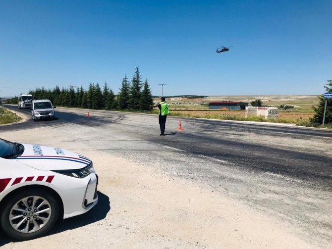 Helikopter Destekli Trafik Denetiminde 6 Bin 460 Tl Para Cezası Uygulandı