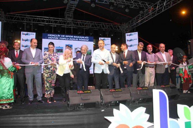 Bakan Kasapoğlu Gençlik Ve Tarım Kampı’nın Açılışını Yaptı