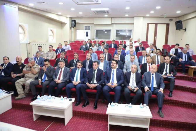 Hakkari’de ‘İ̇l Koordinasyon Kurulu Toplantısı’ Yapıldı