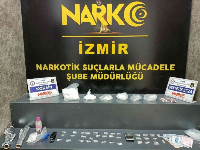 İ̇zmir’de Zehir Tacirlerine Darbe: 17 Tutuklama