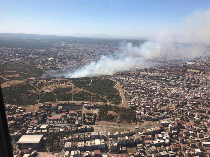 İ̇zmir’deki Yangına 6 Dakikada Müdahale