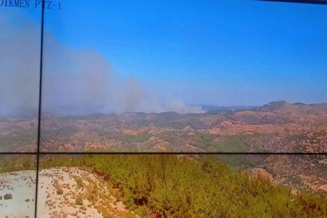 İ̇zmir Seferihisar’da Orman Yangını