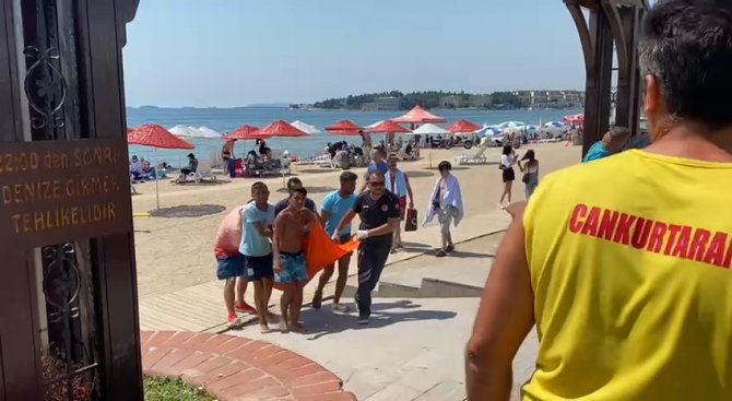 Kayalıklardan Düşen Kadın Yaralandı