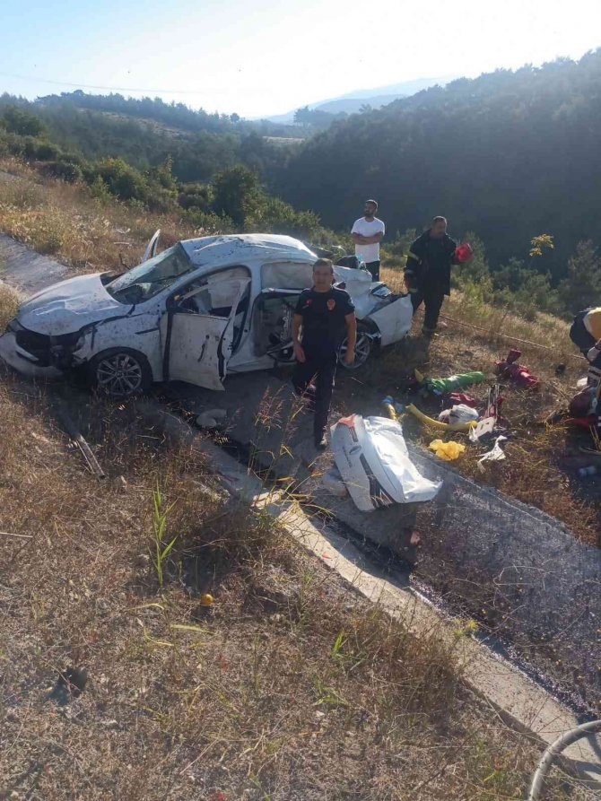 Manisa’da Trafik Kazası: 3’ü Ağır 5 Yaralı