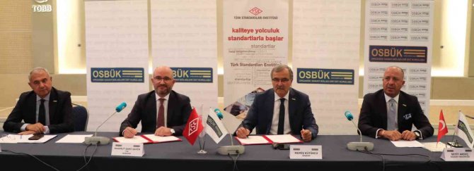 Osbük İle Tse Arasında "Yeşil Dönüşüm İ̇ş Birliği Protokolü" İmzalandı