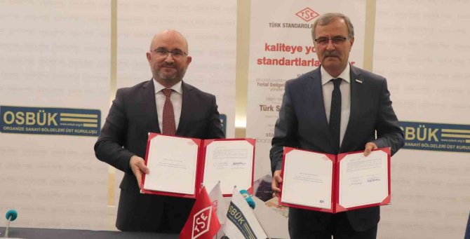 Osbük İle Tse Arasında "Yeşil Dönüşüm İ̇ş Birliği Protokolü" İmzalandı