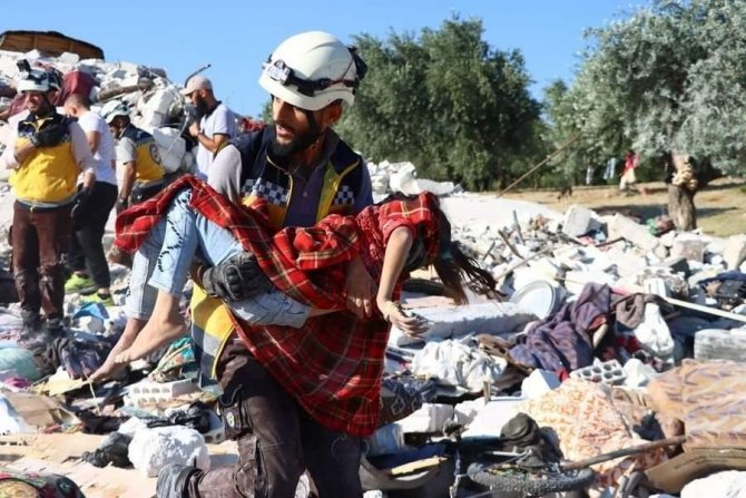 Rusya’nın İ̇dlib’e Saldırısında 7 Sivil Öldü
