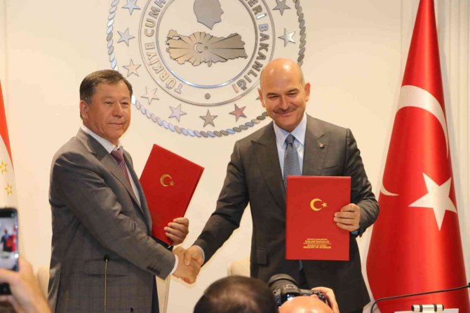 Bakan Soylu: “Türk Halkı, Tacikistan Halkını Her Zaman Kendine Kadim Bir Dost Olarak Görmektedir”