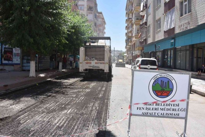 Siirt Belediyesi Asfalt Çalışmalarına Start Verdi
