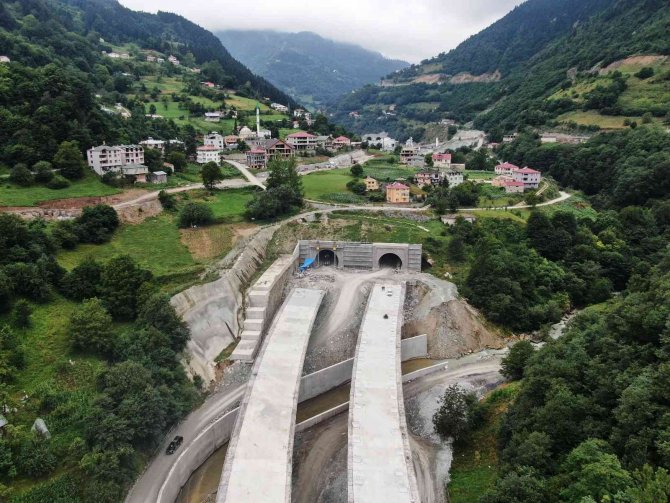 Yeni Zigana Tüneli’nin İnşaatında Sona Geliniyor