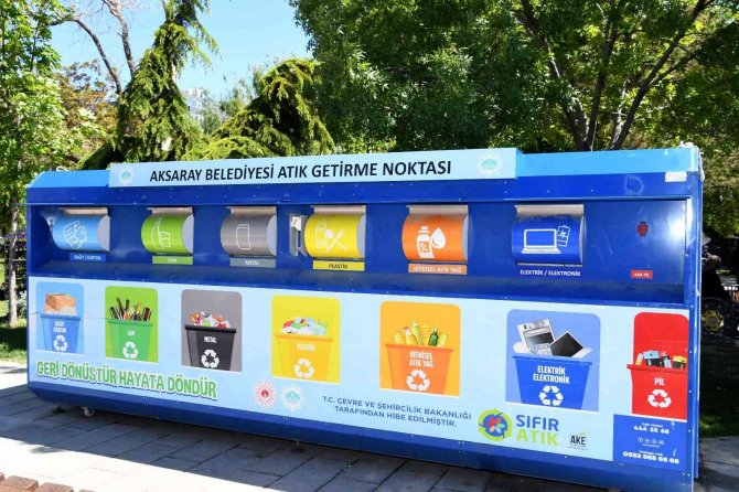 Aksaray’da Sıfır Atık Projesi İle Atıklar Ekonomiye Kazandırılıyor