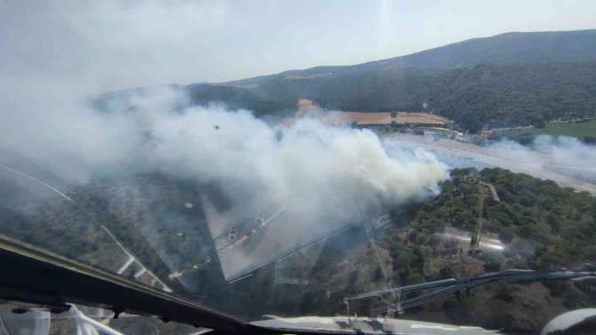 Çanakkale’deki Orman Yangını Kontrol Altında