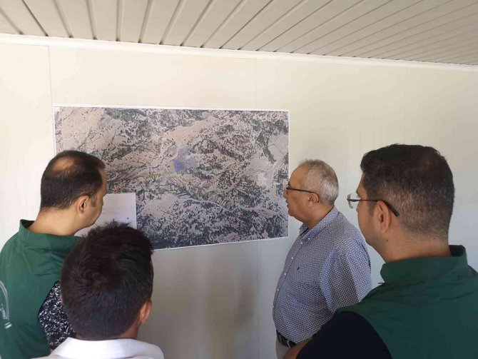 Çameli Tarımı Ve Doğal Yaşama Can Suyu Olacak Göledin Temeli Atıldı