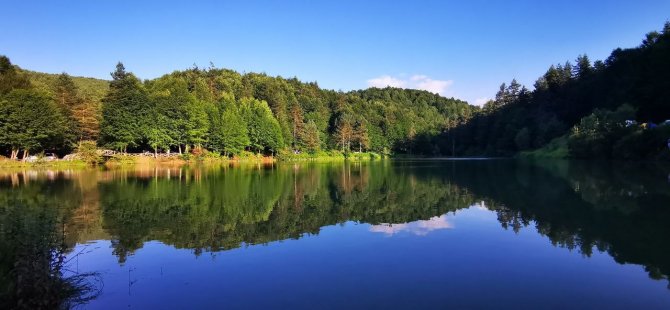 Dipsizgöl Göleti Kamp Severlerin Uğrak Noktası Oluyor