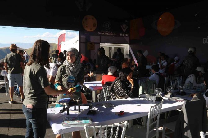 Erzurum’da 3 Gün Sürecek Gökyüzü Gözlem Etkinliği Başladı