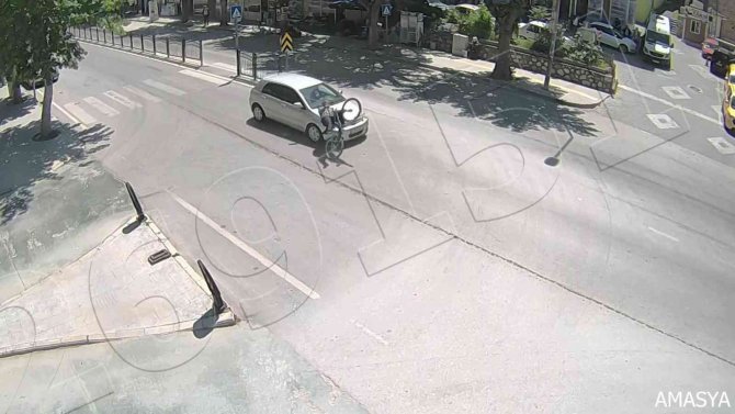 Amasya’daki Feci Kazalar Kamerada