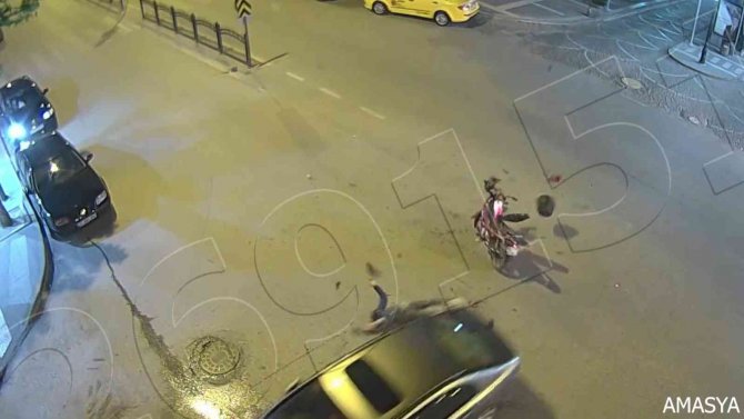 Amasya’daki Feci Kazalar Kamerada