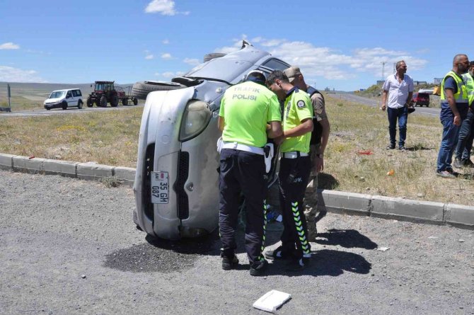 Kars’ta Trafik Kazası: 1 Ölü, 3 Yaralı