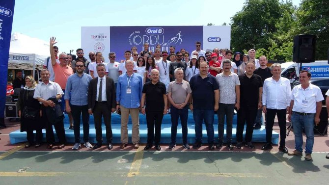 Ordu’da Triatlon Yarışları Başladı