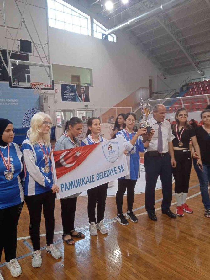 Pamukkale Belediyespor Goalball Takımı İkinci Lige Yükseldi