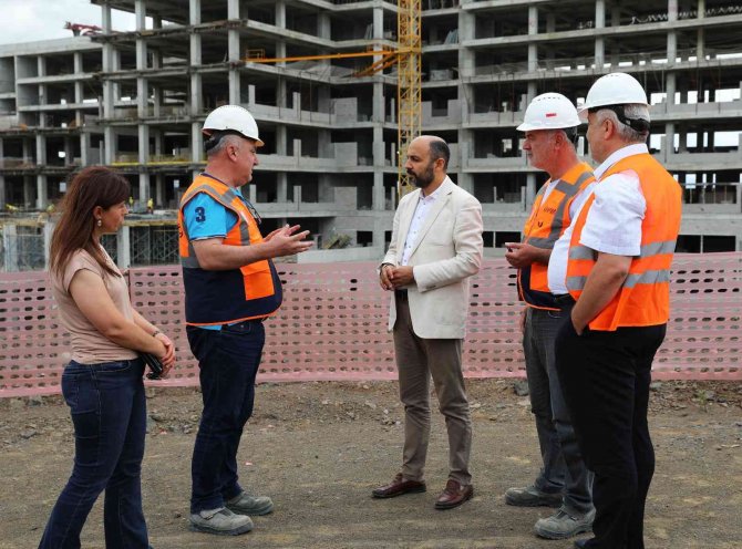 Samsun Şehir Hastanesi Yüzde 55’e Ulaştı