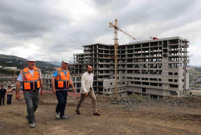Samsun Şehir Hastanesi Yüzde 55’e Ulaştı
