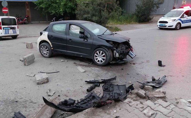 Samsun’da Kazalar Kgys Kameralarında