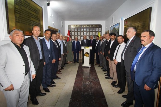 Tesk Genel Başkanı Palandöken Başkan Pekmezci’yi Ziyaret Etti