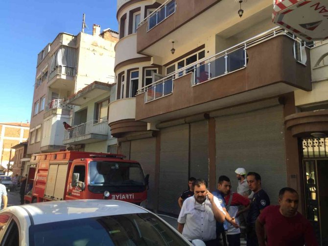 Alaşehir’de Korkutan Ev Yangını