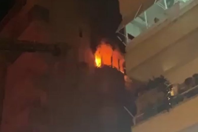 Babalarının Cenazesine Giden Ailenin Evinde Yangın Çıktı