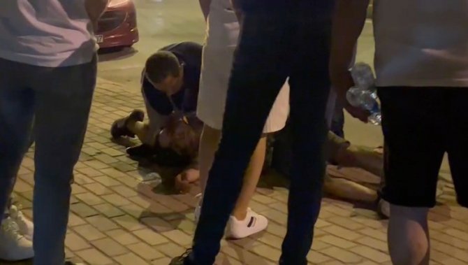 Sürücü Belgesi Olmayan Alkollü Motosiklet Sürücüsü Kaza Yaptı: 2 Yaralı