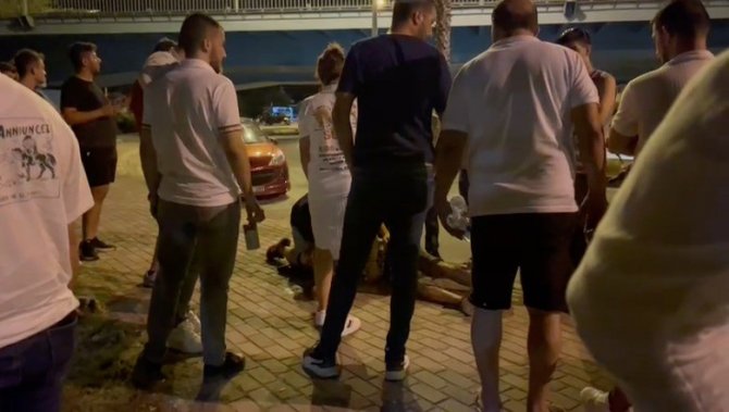 Sürücü Belgesi Olmayan Alkollü Motosiklet Sürücüsü Kaza Yaptı: 2 Yaralı