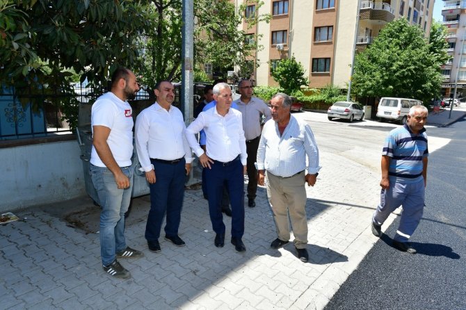 Çınar, Yol Yenileme Çalışmasını İnceledi