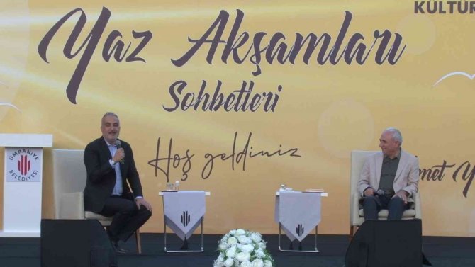 Bekir Develi İle Nurullah Genç ‘Yaz Akşamları Sohbetleri’nde Ümraniyelilerle Buluştu