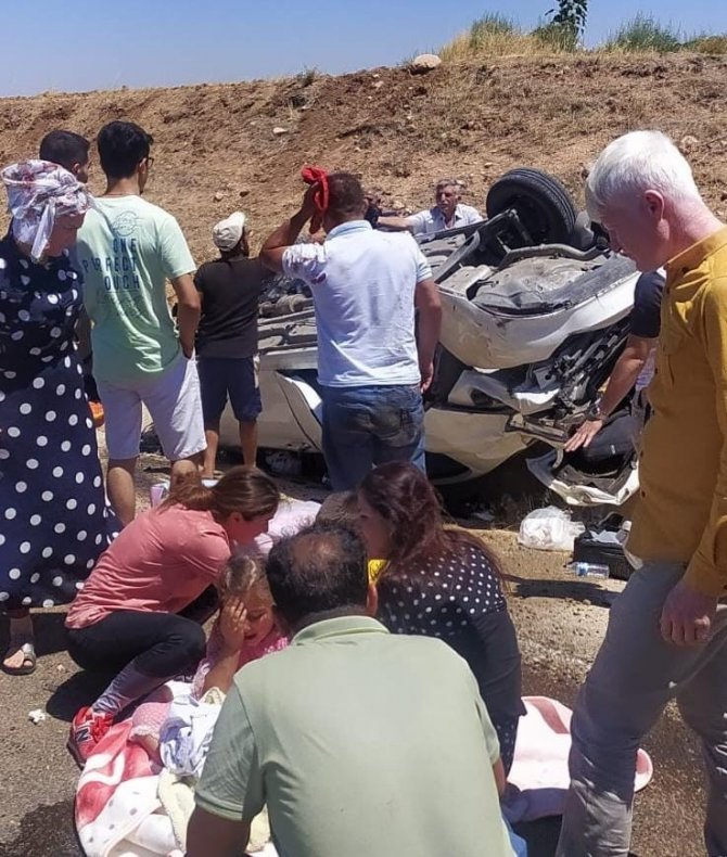 Diyarbakır’da Trafik Kazası: 2’si Çocuk 4 Yaralı