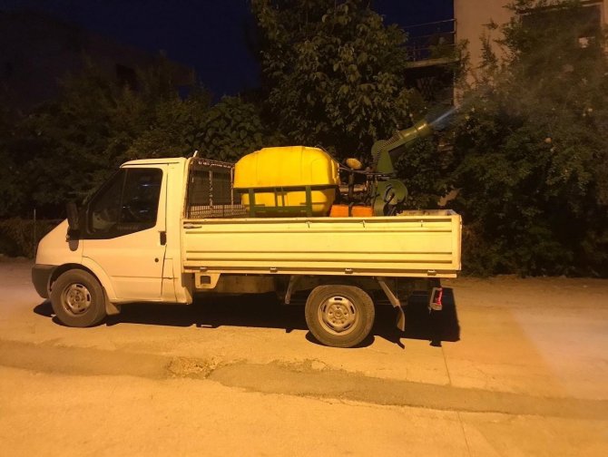 Kadirli’de Haşereyle Mücadele