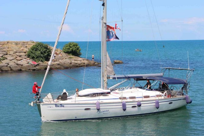 Yatçılar Trabzon’a Demir Attı