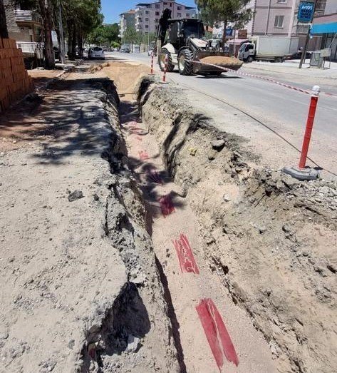 Gördes’e 6 Milyon Liralık Altyapı Yatırımında İlk Kazma Vuruldu