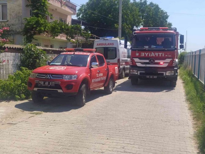 Aydın’da Ev Yangını