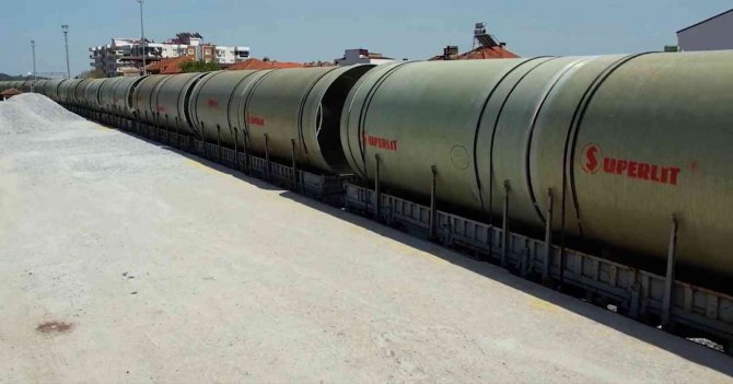 Devasa Borular Koçarlı’ya Ulaştı