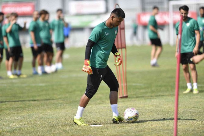 Bursaspor Şut Çalıştı